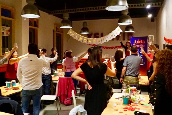 Vinodating: cata de vinos para singles que buscan pareja. Julieta Romero